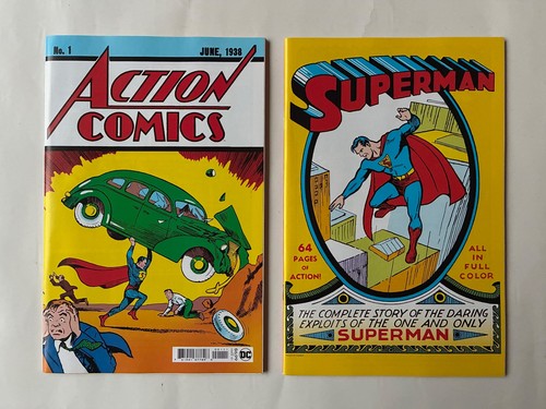 Lotto facsimili superman - facsimili,