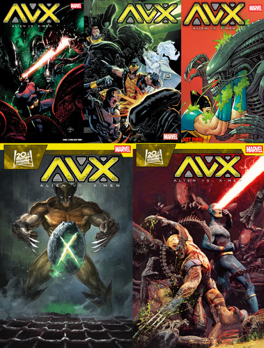 Alien men 1 - alien, x-men