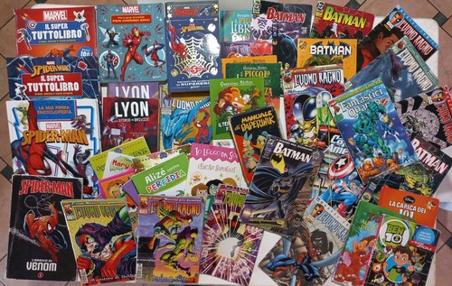 Lotto libri fumetti lyon - 50,
