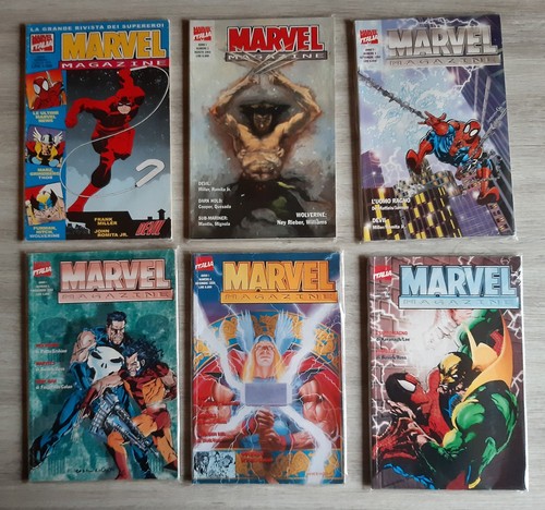 Lotto marvel italia magazine - italia,