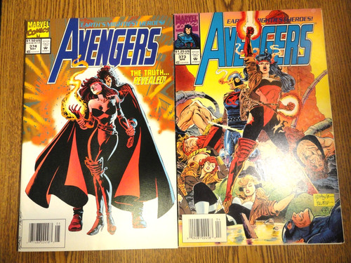 Avengers 373 374 newsstand - #373, #374